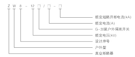 真空断路器型号参数